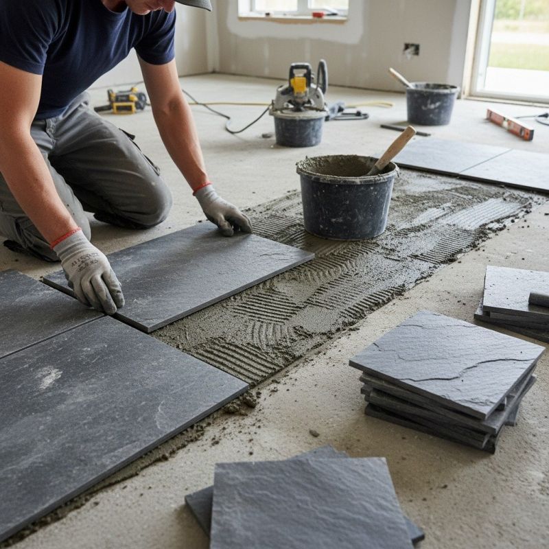 Terrazzo Flooring Installation in Alpharetta, GA